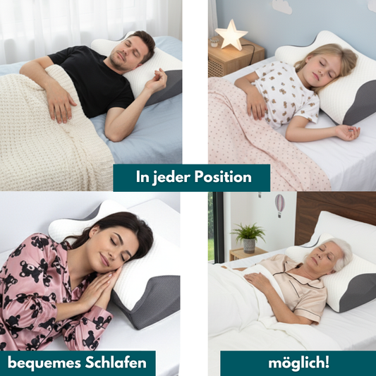 Schlummerwolke - Ergonomisches Kopfkissen