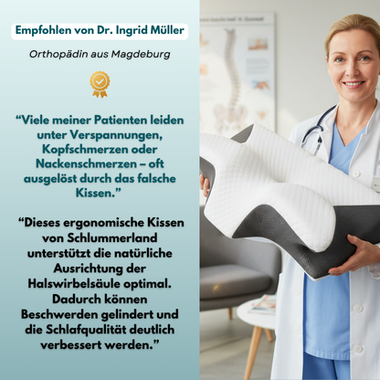 Schlummerwolke - Ergonomisches Kopfkissen